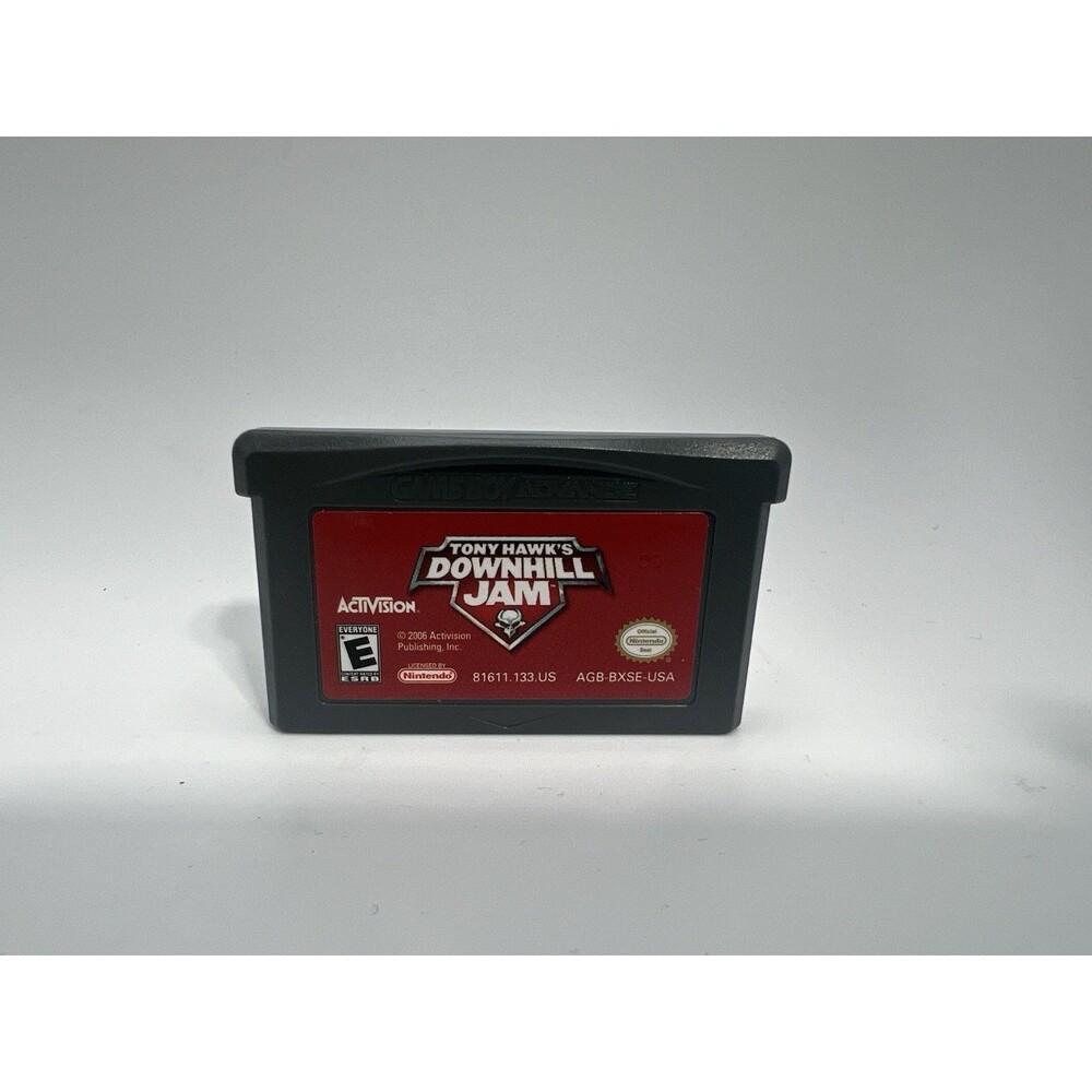 Tony Hawk's Downhill Jam Nintendo GameBoy Advance GBA  Cart Tested